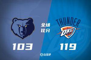 🏀雷霆力克灰熊 亚历山大31+10+8 杰伦威24+6 两队合计16人伤缺